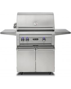 30" VIKING Pro Outdoor Grill : Freestanding Grill With Prosear Burner and Rotisserie : VQGFS5301LSS