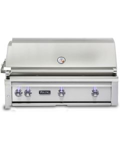 42" VIKING Pro Outdoor Grill : Built in Grill With Prosear Burner and Rotisserie : VQGI5421NSS